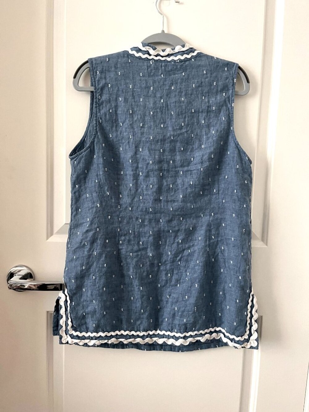 Linen Top M - Picture 2 of 5